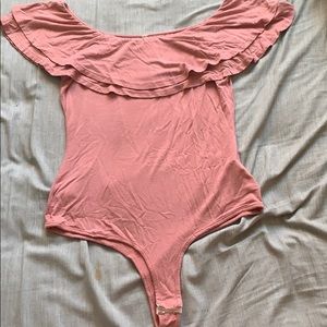 off the shoulder body suit